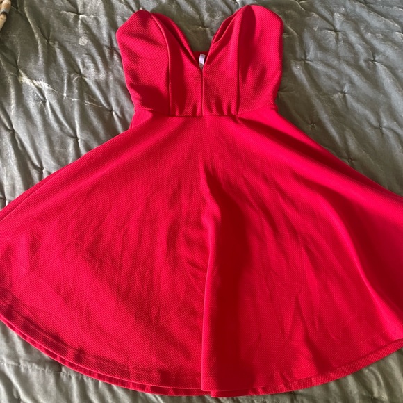 LULUS Exclusive All Good Things Strapless Red Dress - Picture 7 of 10